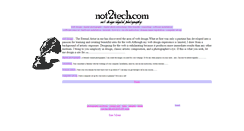 Desktop Screenshot of not2tech.com